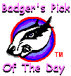 Badger's pick of the day